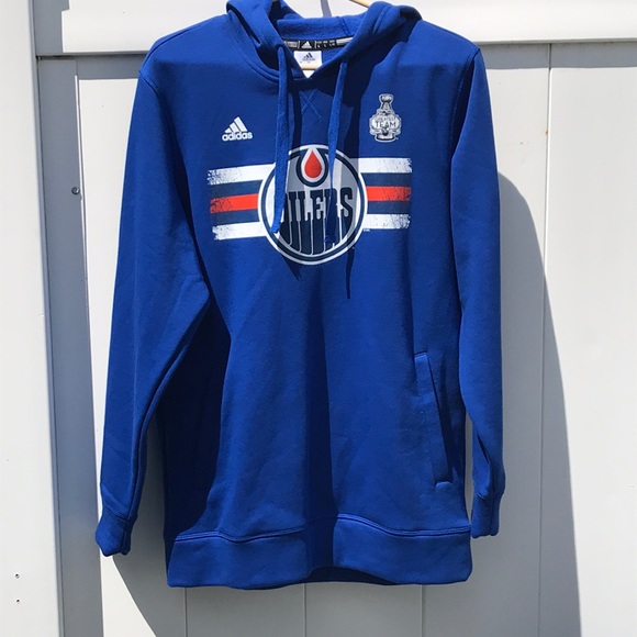 adidas Other - # NHL Men’s Large  Edmonton Oilers sweatshirt